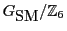 ${G_{\mbox{\rm SM}}}/{\mathbb{Z}}_6$